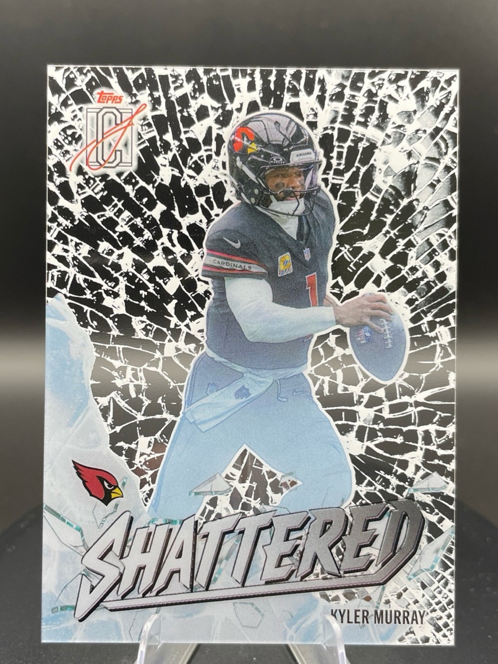 2025 Topps Signature Class Shattered Insert S-1 Kyler Murray Cardinals SP